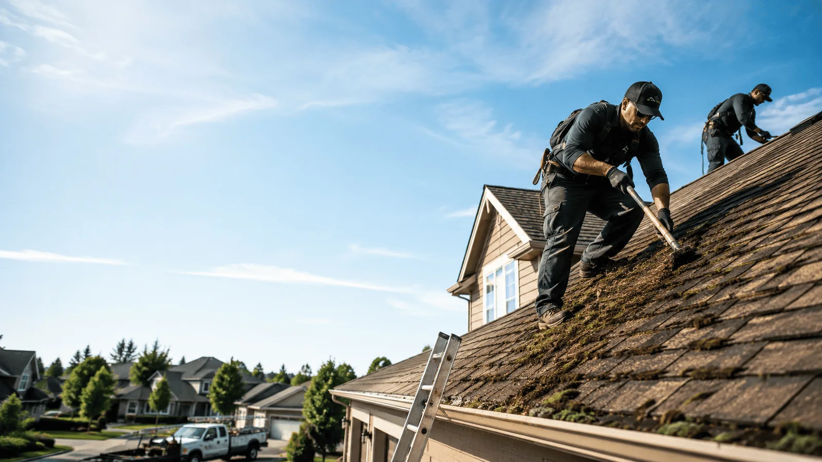 Roof Moss Removal in Marietta, MS near me